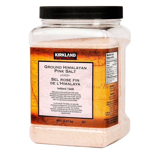 Kirkland Himalayan Pink Salt, 2 x 2.27kg