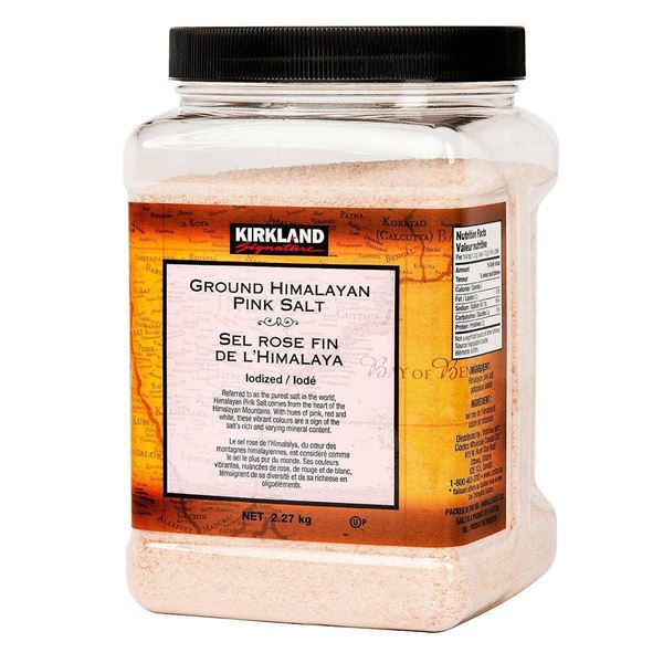 Kirkland Himalayan Pink Salt, 2 x 2.27kg