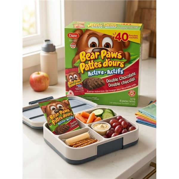 Dare Bear Paws Double Chocolate 40-Pack, 1.4kg