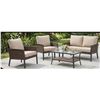 Image 1 : Fresno 4 Piece Conversation Set **Style and Color May Vary**