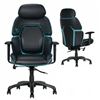 Image 1 : DPS Centurion Gaming Chair with Adjustable Headrest Black and Blue