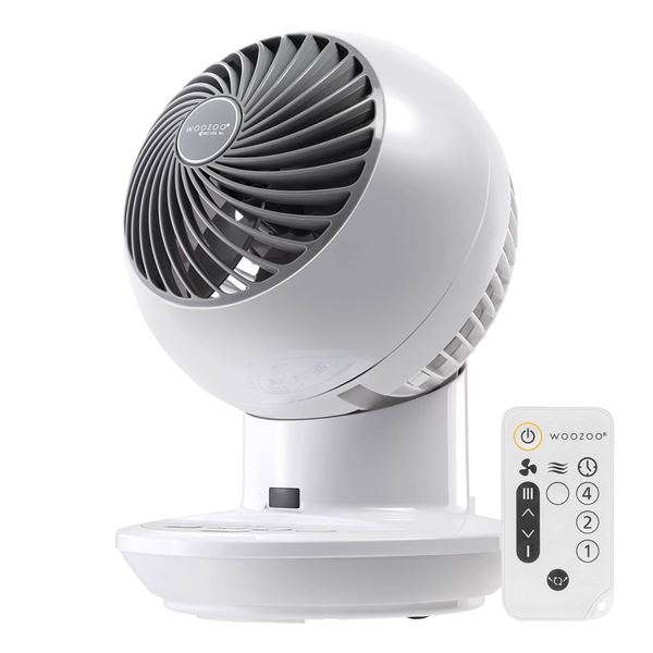 WOOZOO Globe Fan with Remote Control