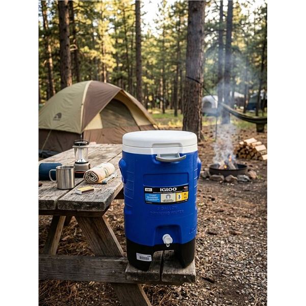 Igloo 5 Gallon Wheeled Drinking Water Cooler