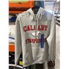 Image 2 : Calgary Stampeders Gray Hoodie L/G