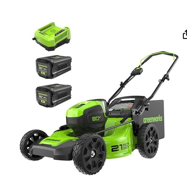 Greenworks Pro 21" Self-Propelled Mower