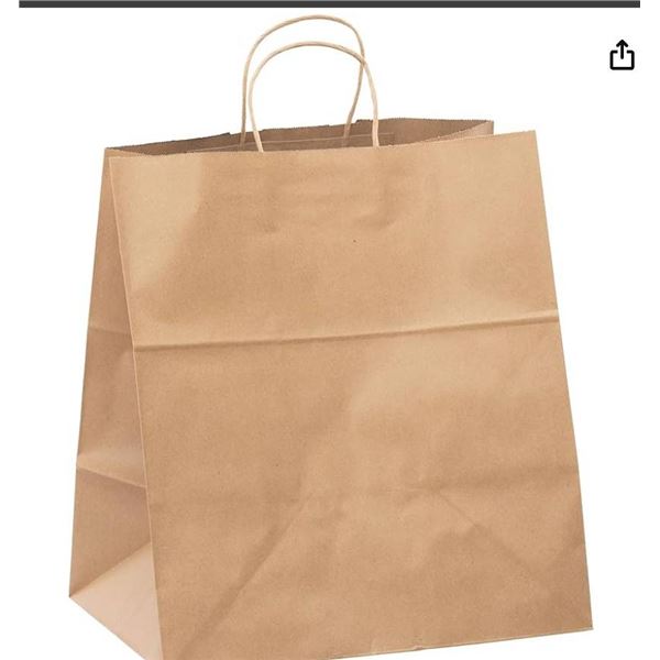 Frontenac Kraft Paper Bags 14x10x16