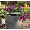 Image 1 : Rivet Dark Grey Stoneware Planter