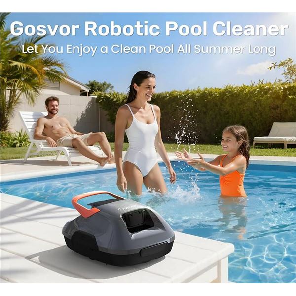 Gosvor LiteVac 800 Cordless Robotic PoolÂ Vac