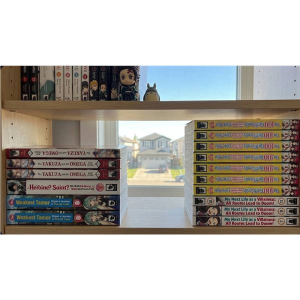 Lot of Assorted MangaÂ  Yakuza, 100 Girlfriends, Ect
