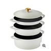 Image 1 : Tramontina 4-Piece Enameled Cast Iron Set