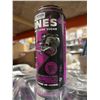 Image 3 : Jones M.F. Grape Soda, 11 Cans (473mL Each)