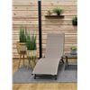 Image 1 : Outdoor Mesh Reclining Chaise Lounge