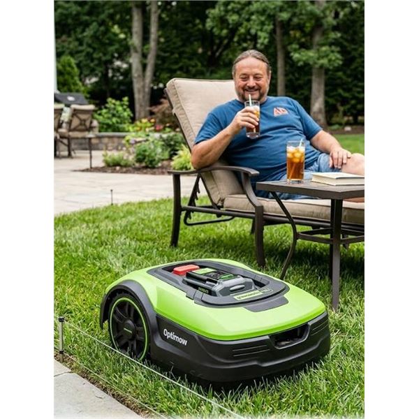Optimow Robotic Lawn Mower, Boxed