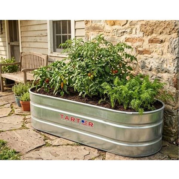 Tarter Oval Mega 300 Gal Galvanized Tank