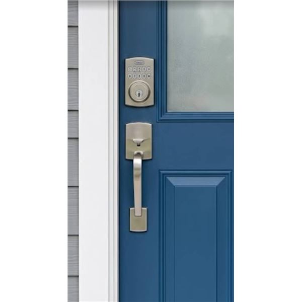 Weiser Electronic Deadbolt & Handleset Combo