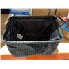 Image 5 : Lot of 3 - AmazonBasics Metallic Black Storage Bins, 6 Pcs Total