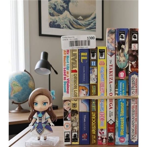 Manga Lot: 9 English-Language Volumes