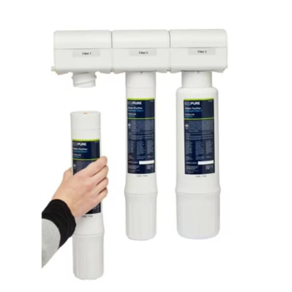 EcoPure Water Purifier Underink Filtration System