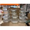 Image 2 : Glasslock Glass Food Storage Containers Lot