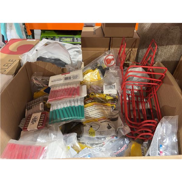 Lot of Assorted Cattle and Livestock Supply