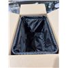 Image 3 : Amazon Basics Metallic Black Storage Bins, 2-Pack