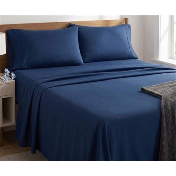 Comfy Bamboo World 4 Piece Queen Sheet Set