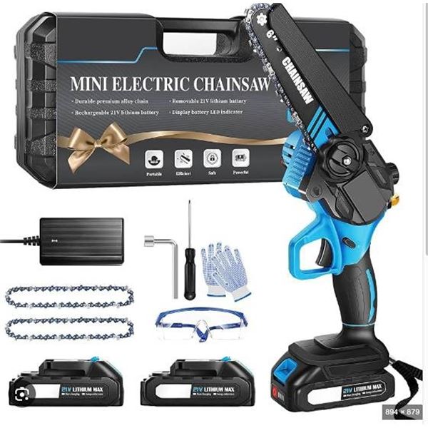 Angseen Brushless Mini Chainsaw 21V 6-Inch