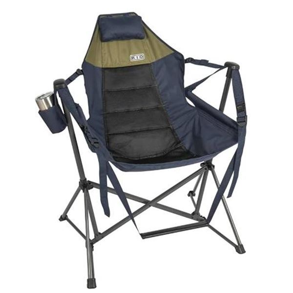 RIO Swinging Hammock Chair with Footrest