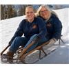 Image 1 : Antique wooden flyer sled