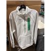 Image 2 : Danskin XL White Quarter-Zip Pullover