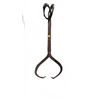 Image 2 : Large Antique Forged Iron Ice Block Tongs