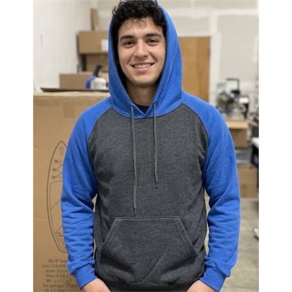 KING Athletics Two-Tone Hoodie, Medium