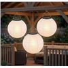 Image 1 : Fusion 3-Pack Solar Patio Lanterns