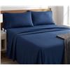 Image 1 : COMFY Bamboo World 4-Piece King Sheet Set