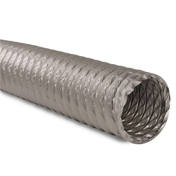 Lot of 2 Imperial Flexible Vinyl Duct Sets 8" x 25'