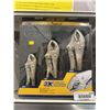 Image 2 : IRWIN VISE-GRIP 3-Piece Locking Plier Set