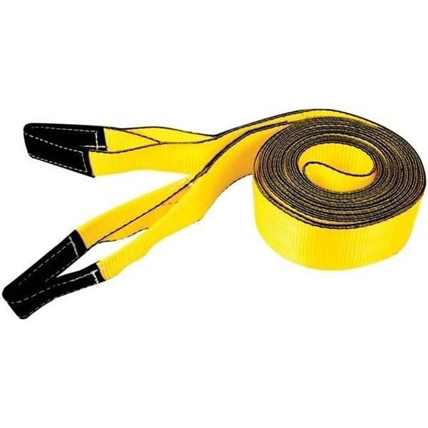 Erickson Tow Strap With Loops 4" x 30'