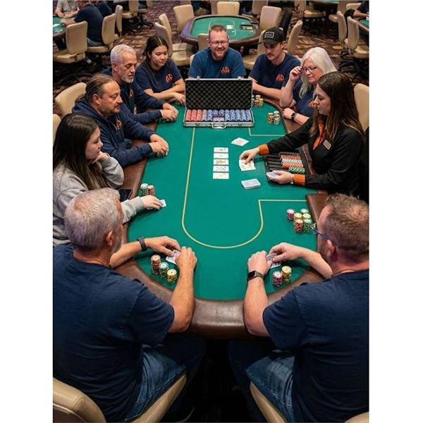 Poker Chip Set in Aluminum Carry Case