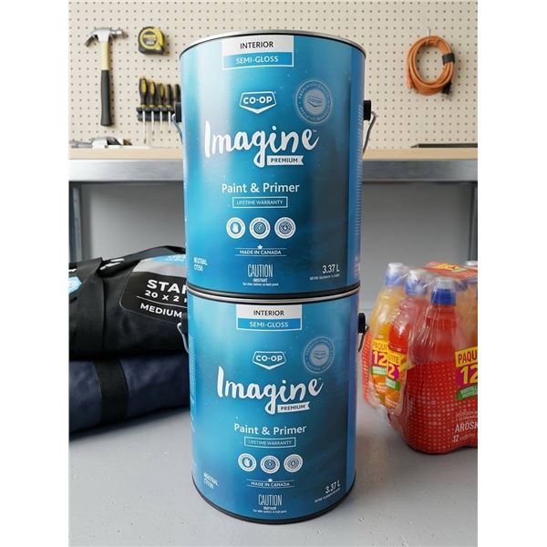Co-op Imagine Semi-Gloss Paint & Primer, 3.37