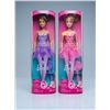 Image 2 : Lot of 2 - Barbie Ballerina Dolls in Purple and Pink