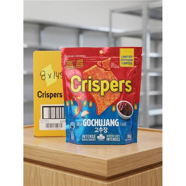 Crispers Gochujang Flavor 8 x 145g
