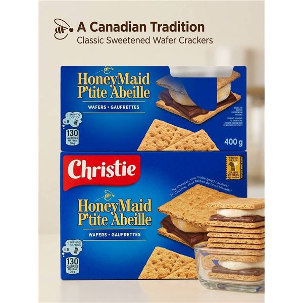Christie Honey Maid Wafers 6 x 400g