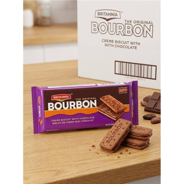 Britannia Bourbon Creme Biscuit 97g