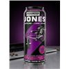 Image 1 : Jones Grape Soda 473mL, Pack of 12