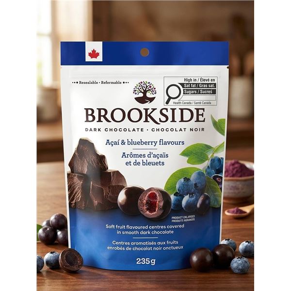 Brookside AÃ§ai & Blueberry 10 x 235g Lot