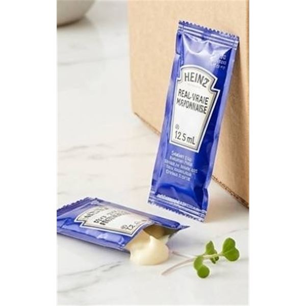 Heinz Real Mayonnaise 12.5mL Packets (200)