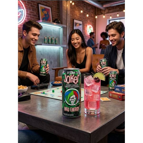 Joker Mad Energy Cherry Limeade 12 Pack