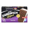 Image 3 : Lot of 2 - Chapman's Super Sandwich Yogurt Vanilla 12 x 120ml