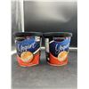Image 2 : Lot of 2 - Chapman's Frozen Yogurt Peaches & Cream 2L