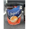 Image 3 : Lot of 2 - Chapman's Frozen Yogurt Peaches & Cream 2L